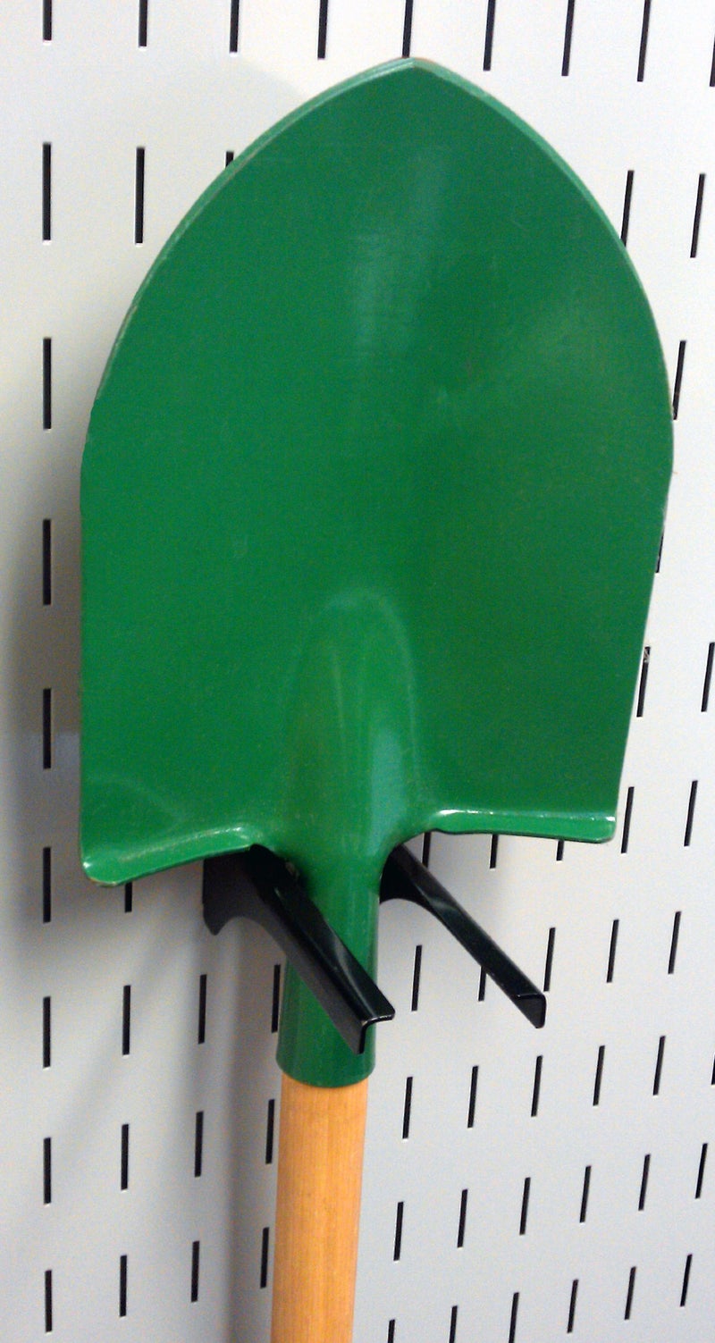 Wall Control Black Metal Pegboard Hook for Tool Board - 1-1/4in Handle, 4in Deep, 35lbs Capacity - Image 3